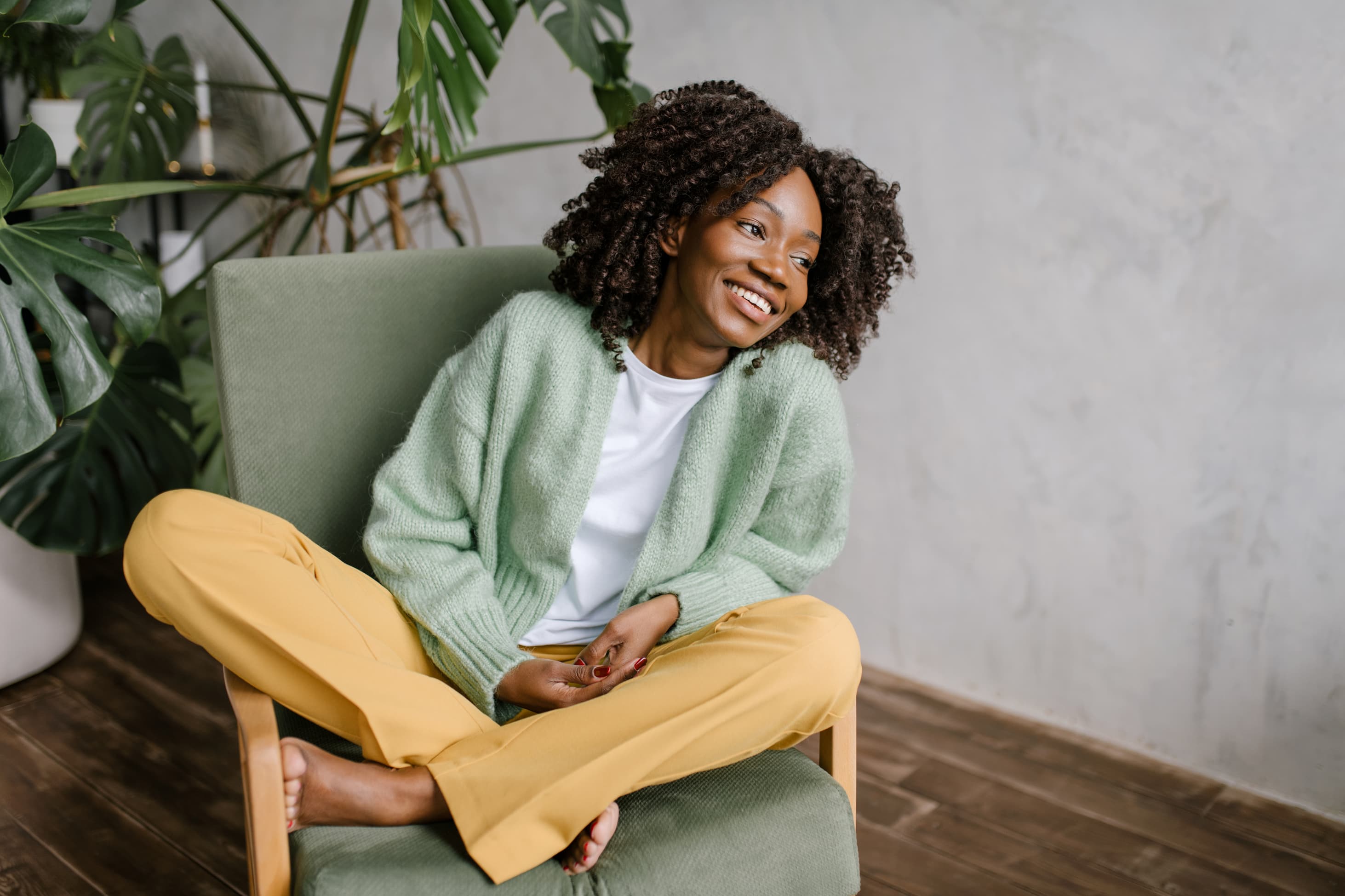Woman relaxing