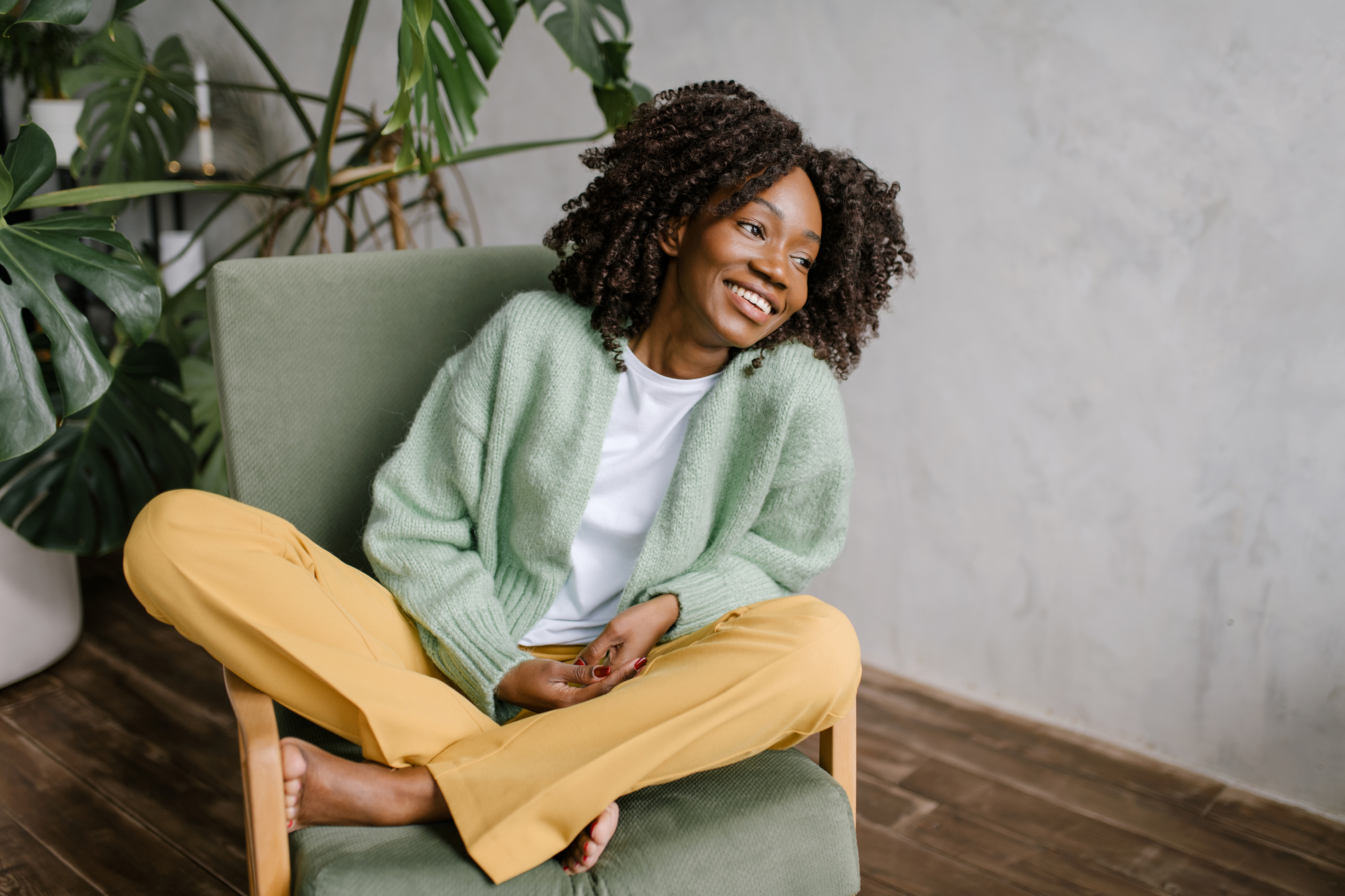 Woman relaxing